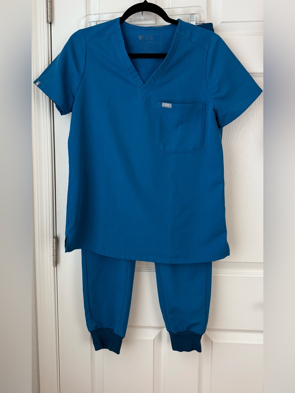 Figs  Scrub Set in Teal